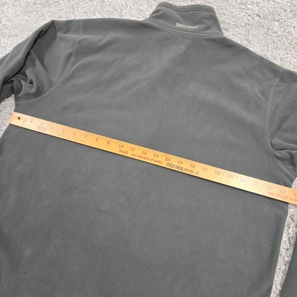 Eddie Bauer Sweater Mens XL Gray First Ascent Fleece Long Sleeve Pullover Hiking - Picture 7 of 10